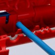 Universal stripping tool for left-handed people