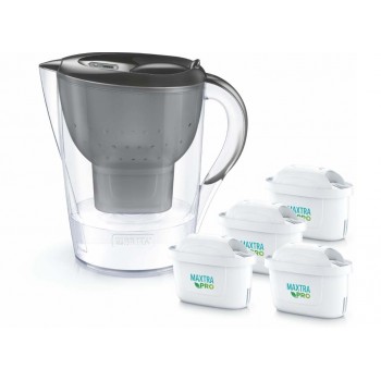 Brita Marella + 4 Maxtra Pro PP filter jug