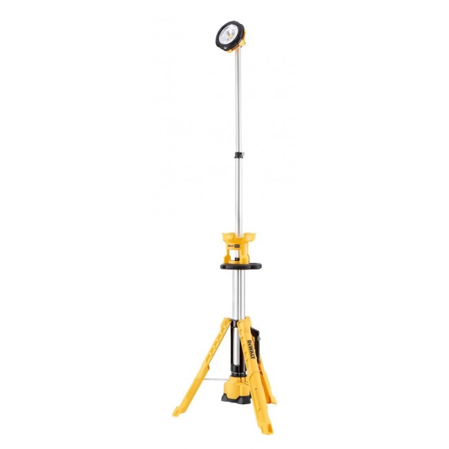 18 V flashlight on tripod without battery and charge