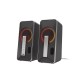 GENESIS Helium 100 BT RGB speaker set 10 W PC/Laptop Black, Silver 2.0 channels Bluetooth