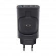 RealPower 450476 mobile device charger Power bank, Smartwatch, Tablet Black AC Wireless charging Fast charging Indoor