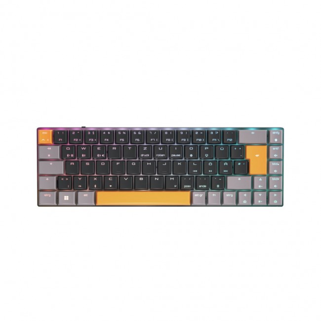 CHERRY MX-LP 2.1 Compact Wireless keyboard Gaming RF Wireless + Bluetooth QWERTZ German Black