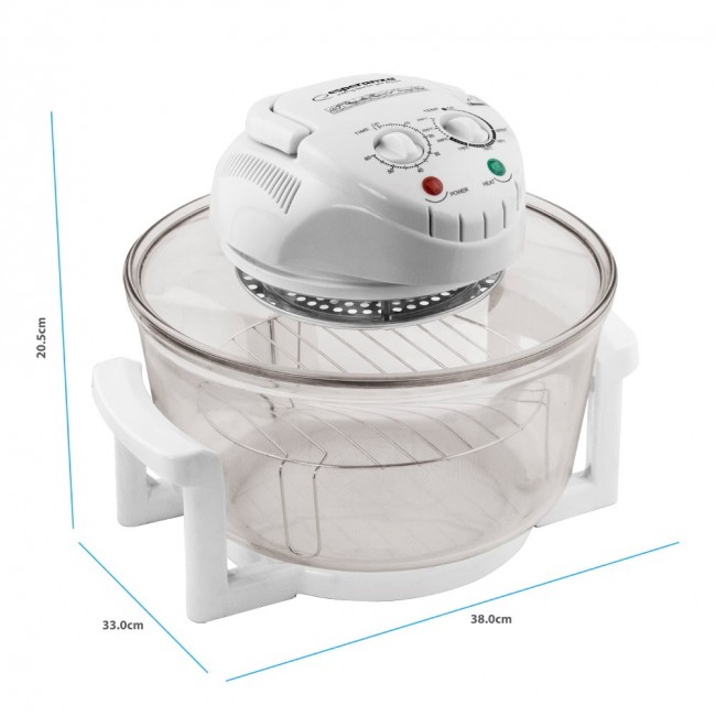 Esperanza EKO003 Combination halogen 12 L 1400 W Transparent, white Esperanza EKO003 Combination halogen 12 L 1400 W Transparent, white
