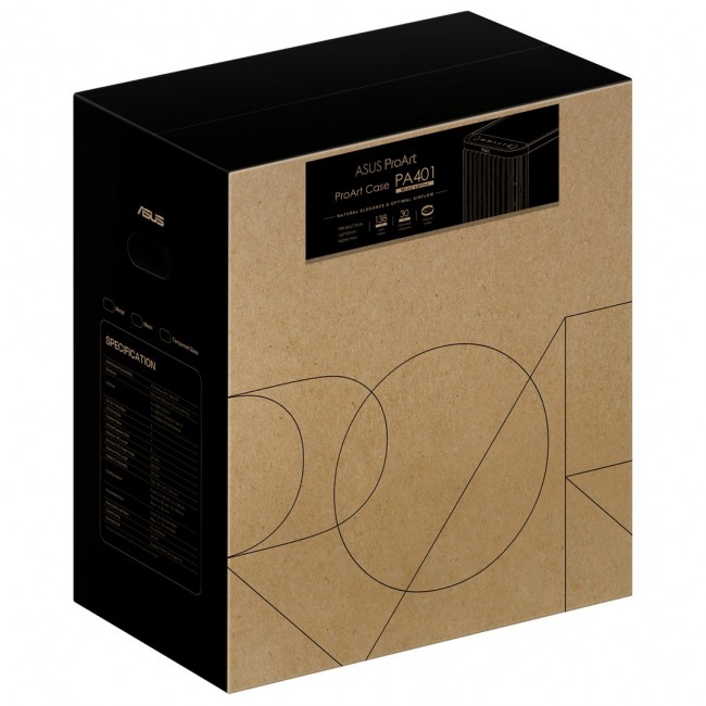 ASUS ProArt PA401 Wood Edition Mesh Panel Black ASUS ProArt PA401 Wood Edition Mesh Panel Black