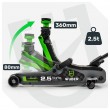 Low-profile car jack 80 360 mm 2.5 t W22001 WUBER