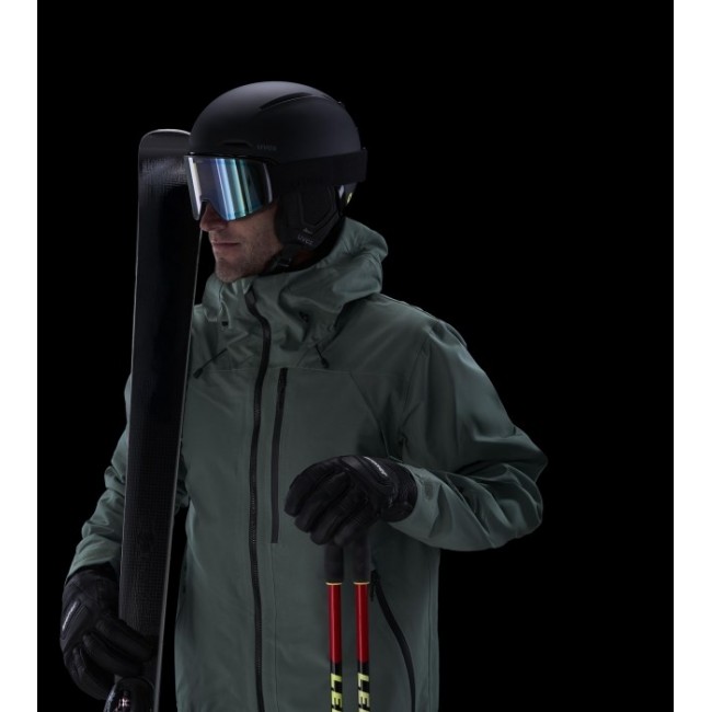 Uvex Skibrille scenic FM winter sport goggles Black Men White Spherical lens