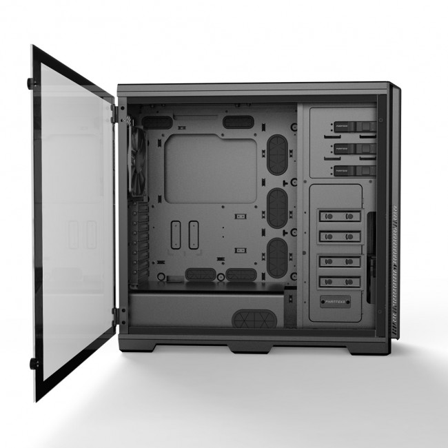PHANTEKS Enthoo Pro Mid Tower, Tempered Glass - black