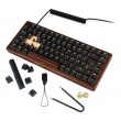 Sharkoon 100068081 keyboard Home USB QWERTZ German Black, Wood Sharkoon 100068081 keyboard Home USB QWERTZ German Black, Wood