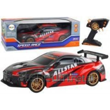 RC Car 1:10 Red 17358 Lean Toys