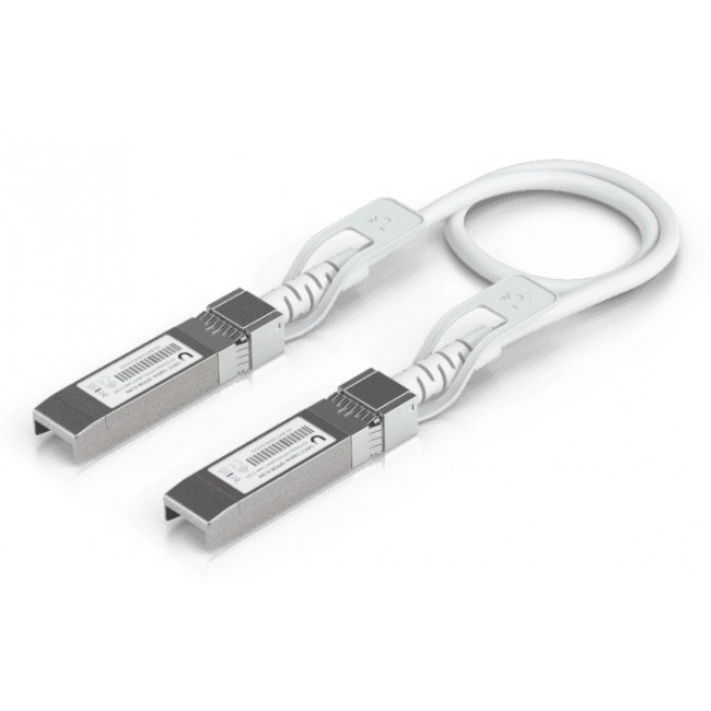 Ubiquiti UACC-Uplink-SFP28-0.3M kabel InfiniBand / wiat owodowy 0,3 m Bia y