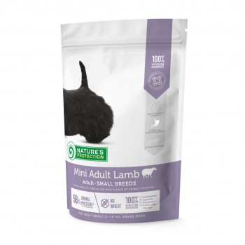 NATURE'S PROTECTION Mini Adult Lamb - dry dog food - 7,5kg