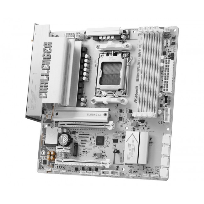 Asrock B850M CHALLENGER WIFI WHITE motherboard