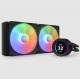 NZXT Kraken Elite 280 RGB Processor All-in-one liquid cooler 14 cm Black 1 pc(s) NZXT Kraken Elite 280 RGB Processor All-in-one liquid cooler 14 cm Black 1 pc(s)
