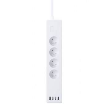 WOOX R4027 power extension 4 AC outlet(s) Indoor White