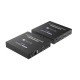 Techly IDATA-EXT-676 AV transmitter & receiver Black