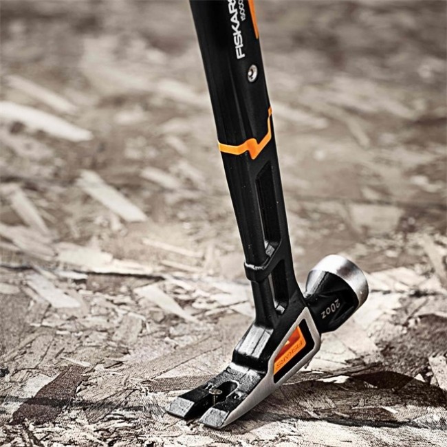 Fiskars 1020214 hammer Claw hammer Black, Metallic, Orange Fiskars 1020214 hammer Claw hammer Black, Metallic, Orange