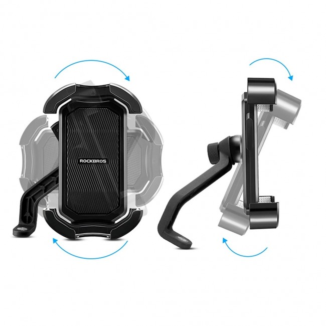 Rockbros 25210032001 Bike Phone Holder Black Rockbros 25210032001 Bike Phone Holder Black