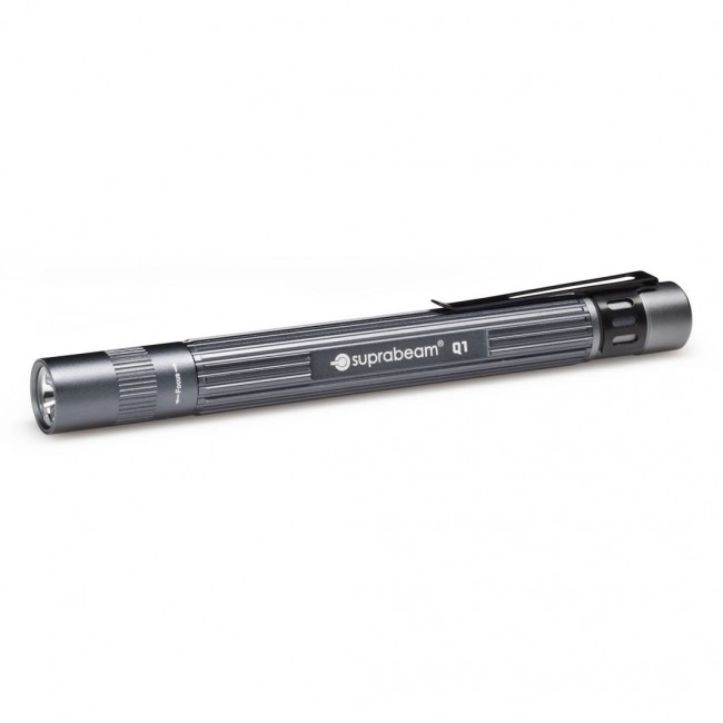 Suprabeam Q1 Penlight battery-powered LED 14.2 cm Grey Suprabeam Q1 Penlight battery-powered LED 14.2 cm Grey