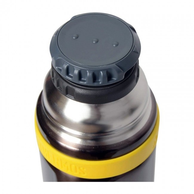 Outdoor thermos flask for extreme conditions with 0.9 l cup, black matt 150063