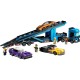 LEGO CITY 60408 Car Transporter Truck with Sports Cars