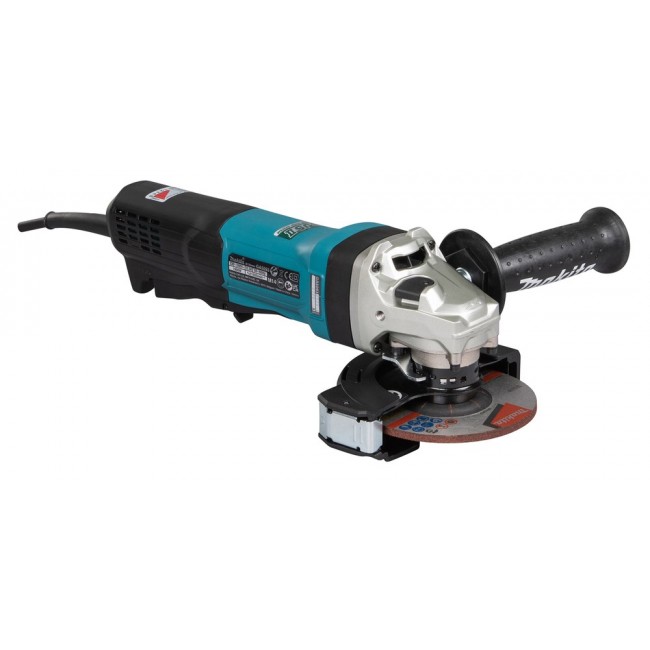 MAKITA GRINDER ANGLE.125mm GA5093X01 1900W PADDLE SWITCH, REG. RPM, BRAKE