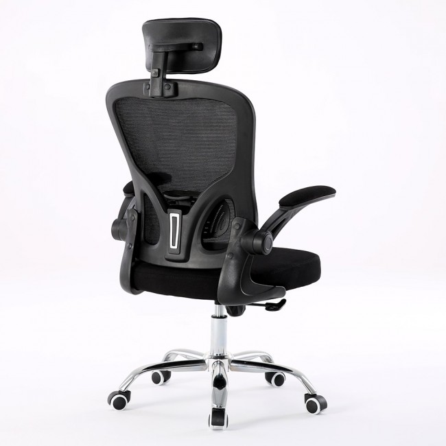 Topeshop FOTEL DORY CZER office/computer chair Padded seat Mesh backrest