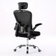 Topeshop FOTEL DORY CZER office/computer chair Padded seat Mesh backrest