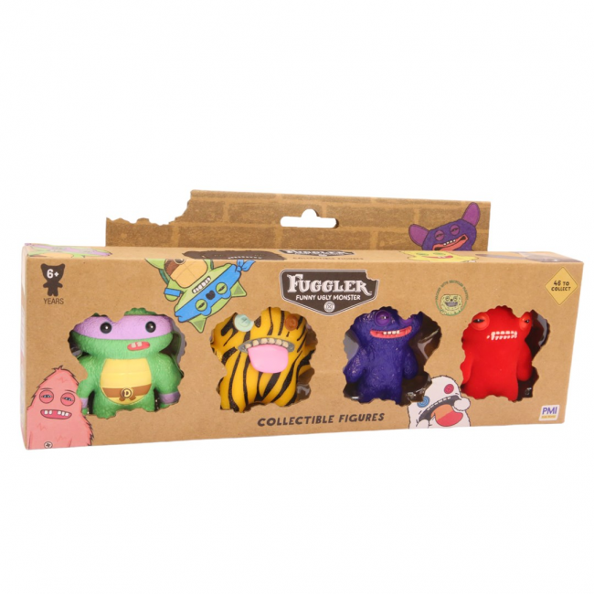 FUGGLER S2 FIGURES - 4 PACK (ASSORTMENT) FUGGLER S2 FIGURES - 4 PACK (ASSORTMENT)