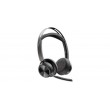 POLY Voyager Focus 2 USB-C-C Headset +USB-C/A Adapter +Charging Stand