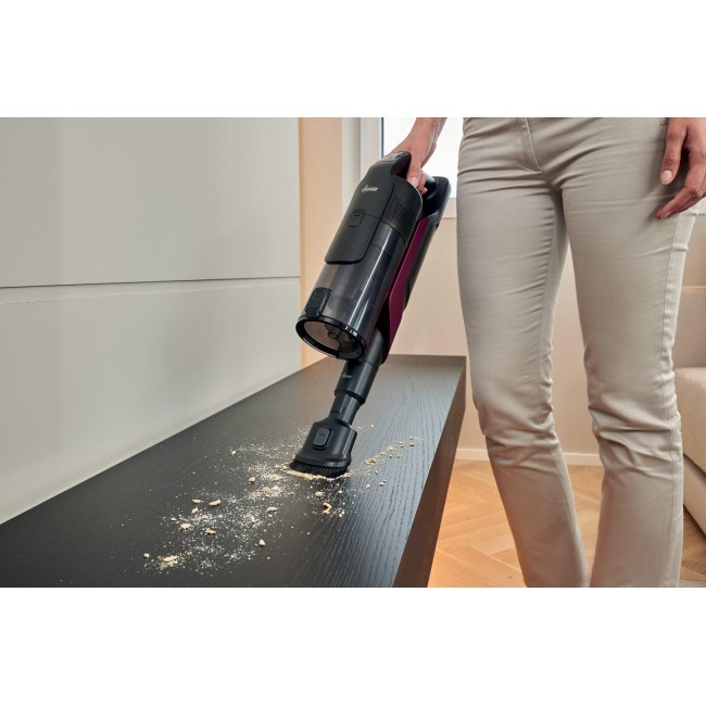 Hoover HF610HX 011 Stick vacuum Battery Dry EPA Bagless 0.7 L 650 W Magenta 4 Ah