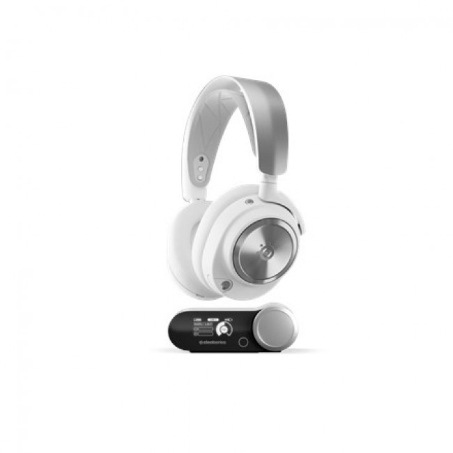 Steelseries 61525 headphones/headset Wired Head-band Gaming USB Type-C White