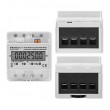 Three phase consumption meter, 230V,