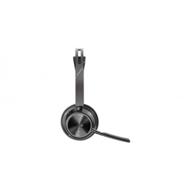 HP Poly Voyager Focus 2 Microsoft Teams Certified USB-C-C Headset +USB-C/A Adapter +Charging Stand