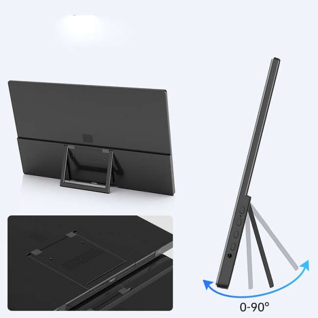 Extralink SMART LIFE 14 PORTABLE MONITOR IPS FHD S15 FOR LAPTOPS & PHONES & CONSOLES USB-C/MICRO-HDMI