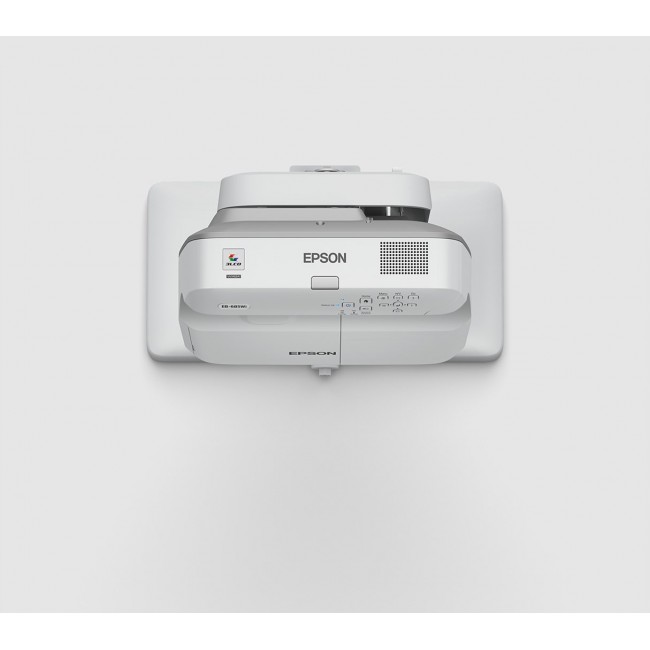 Epson EB-685W Ultra short throw projector 3500 ANSI lumens 3LCD WXGA (1280x800) White, Grey