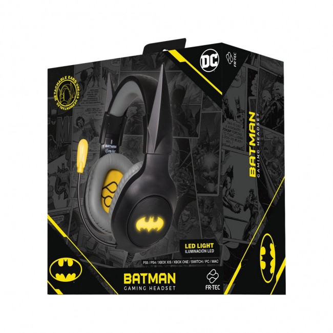 Blade Gaming FR-TEC Gaming Headset Batman with Detachable Ears
