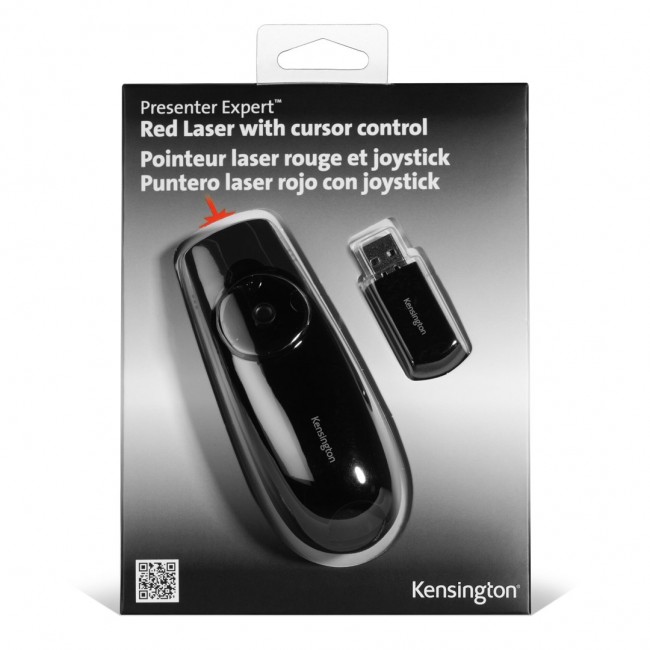 Kensington Presenter Expert Wireless Cursor Control with Red Laser Kensington Presenter Expert Wireless Cursor Control with Red Laser