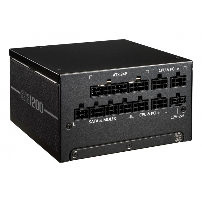 Cooler Master Elite Gold 1200 power supply unit 1200 W 24-pin ATX ATX Black