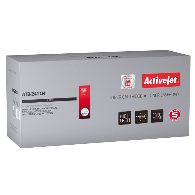 Activejet ATB-2411N Toner (replacement for Brother TN-2411 Supreme 1200 pages black)