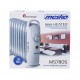 Mesko Home MS7805 Indoor White 1000 W Oil electric space heater