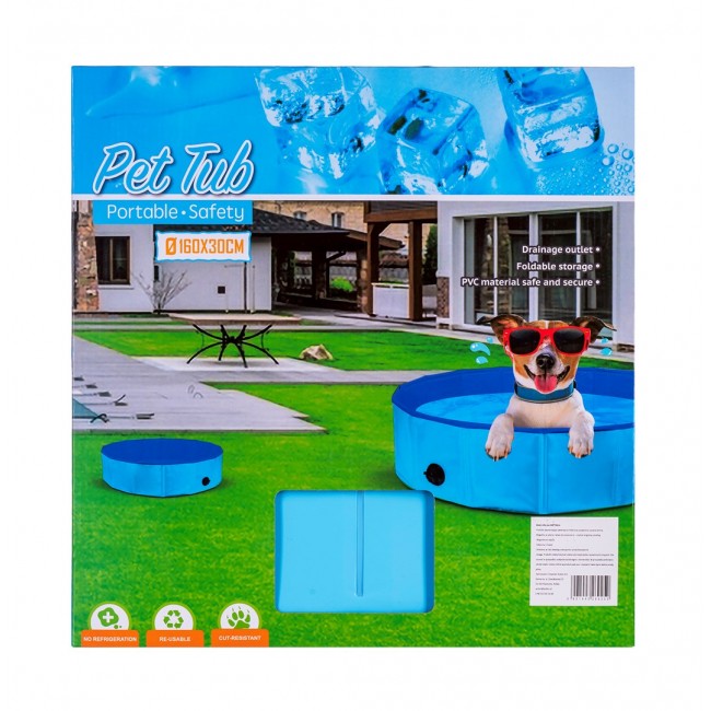 PETITTO Folding dog pool - 160x30cm