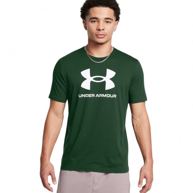 Under Armour Sportstyle Logo Men's T-Shirt Green 1382911 301 XL Under Armour Sportstyle Logo Men's T-Shirt Green 1382911 301 XL