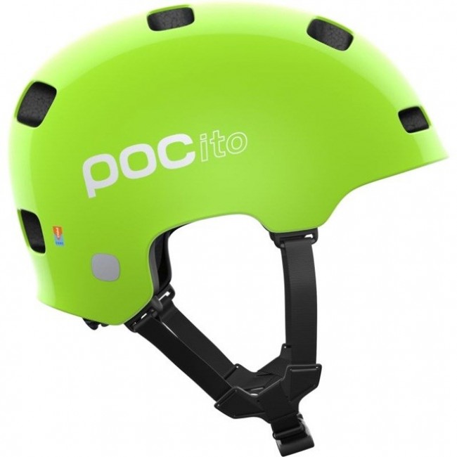 POC POCITO CRANE MIPS Bicycle helmet, children's size S 51-54 cm Green