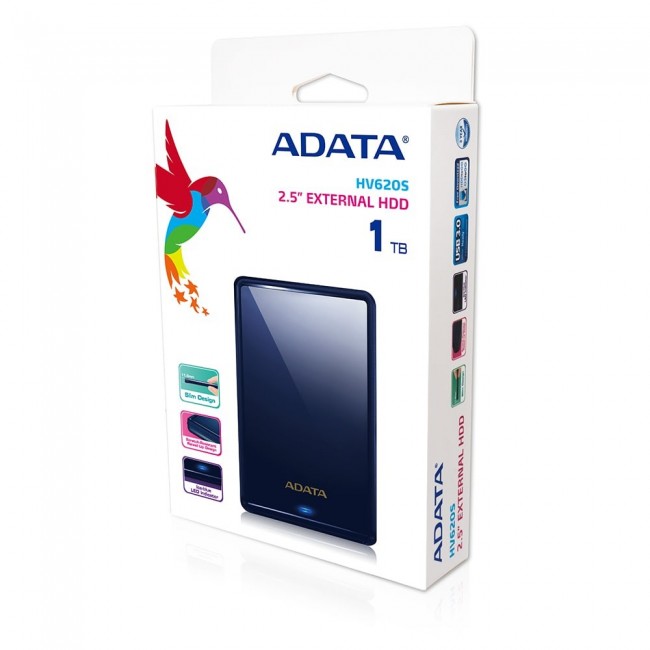 ADATA HV620S external hard drive 1 TB 2.5 ADATA HV620S external hard drive 1 TB 2.5