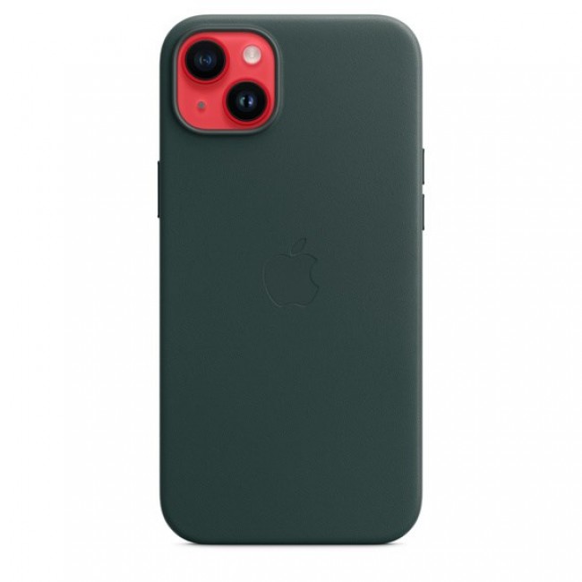 Apple iPhone 14 Plus Leather Case with MagSafe - Forest Green Apple iPhone 14 Plus Leather Case with MagSafe - Forest Green