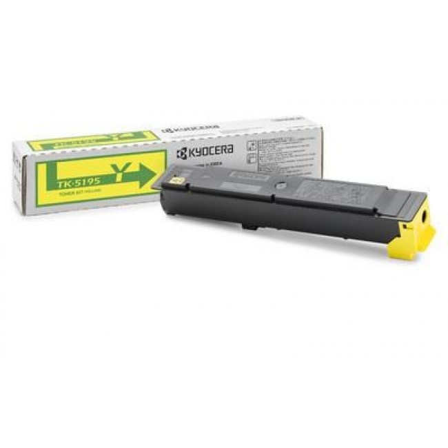 KYOCERA TK-5195Y toner cartridge 1 pc(s) Original Yellow KYOCERA TK-5195Y toner cartridge 1 pc(s) Original Yellow