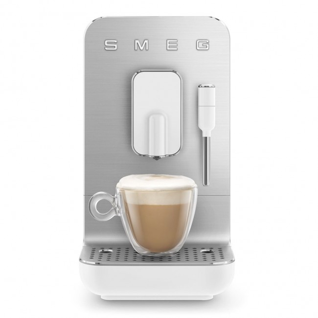Smeg Collection Espresso Coffee Machine BCC12WHMEU White Smeg Collection Espresso Coffee Machine BCC12WHMEU White