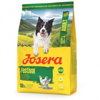 JOSERA Adult Festival Salmon & Chicken - dry dog food - 900g