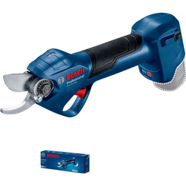 Bosch Pro Pruner Professional, 2.5 cm, Blue, Box, Lithium-Ion (Li-Ion), 12 V, 110 mm - Without battery and charger Bosch Pro Pruner Professional, 2.5 cm, Blue, Box, Lithium-Ion (Li-Ion), 12 V, 110 mm - Without battery and charger