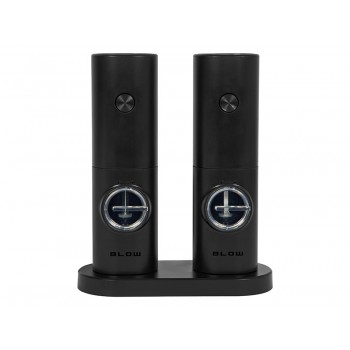 Electric salt and pepper grinder with window BLOW SP-01